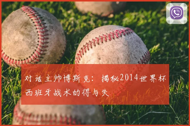 对话主帅博斯克：揭秘2014世界杯西班牙战术的得与失